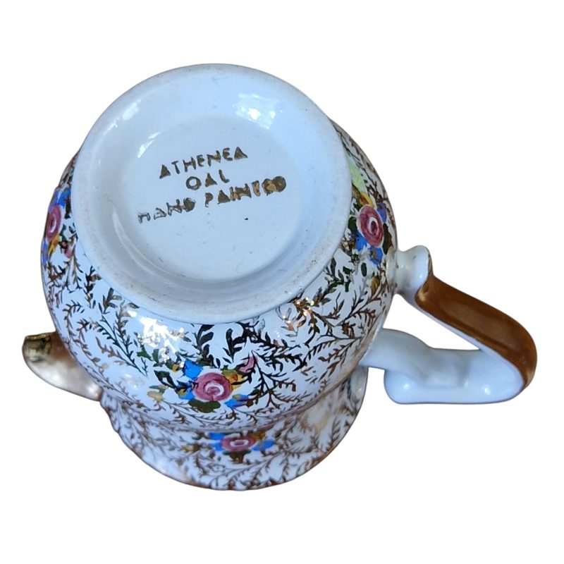 Serviço de Chá Athenea OAL - Pintado à Mão (Conjunto de 10 Peças)