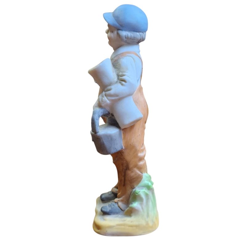 Estatueta de pintor em cerâmica – Japão