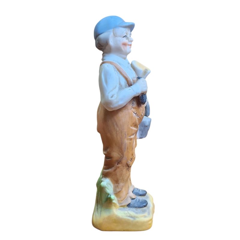 Estatueta de pintor em cerâmica – Japão