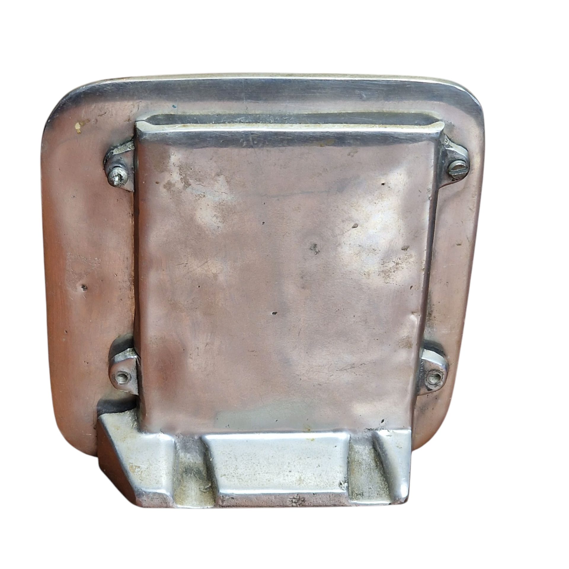 Moldura Ornato em metal polido com detalhe em contraste