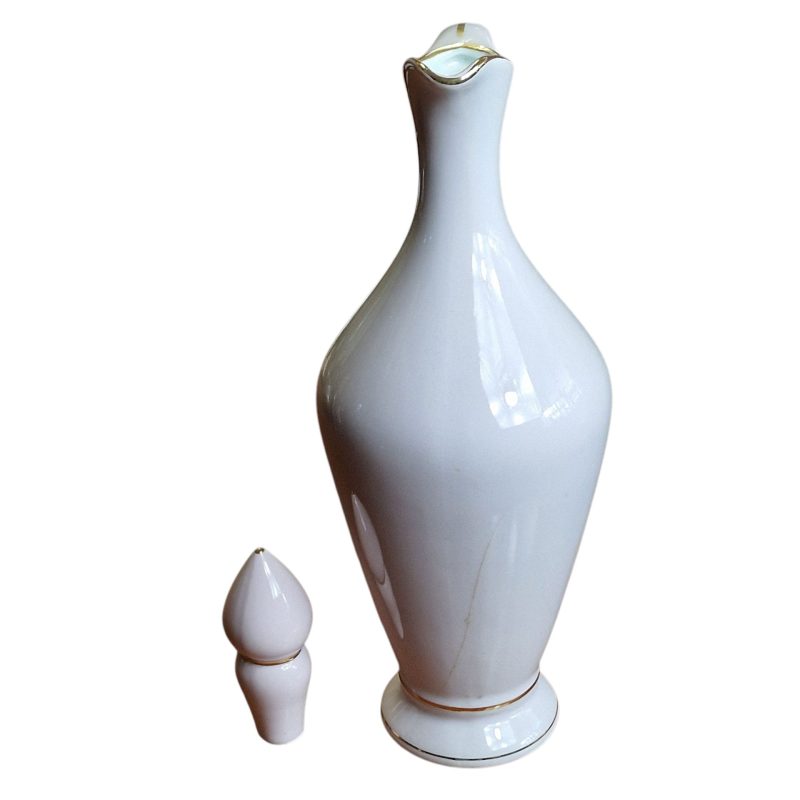 Jarra rosa Artibus com tampa – Elegância vintage portuguesa
