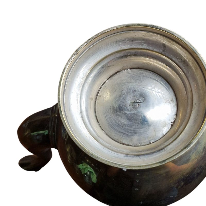 Conjunto de Chá e Café em Latão Gravado – BC Radiant, E.P.N.S., Estilo Clássico Vitoriano