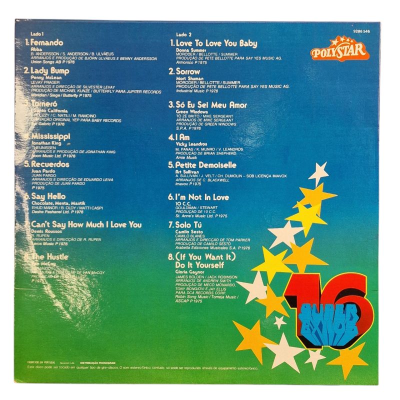 16 Super Êxitos Polystar (1978)