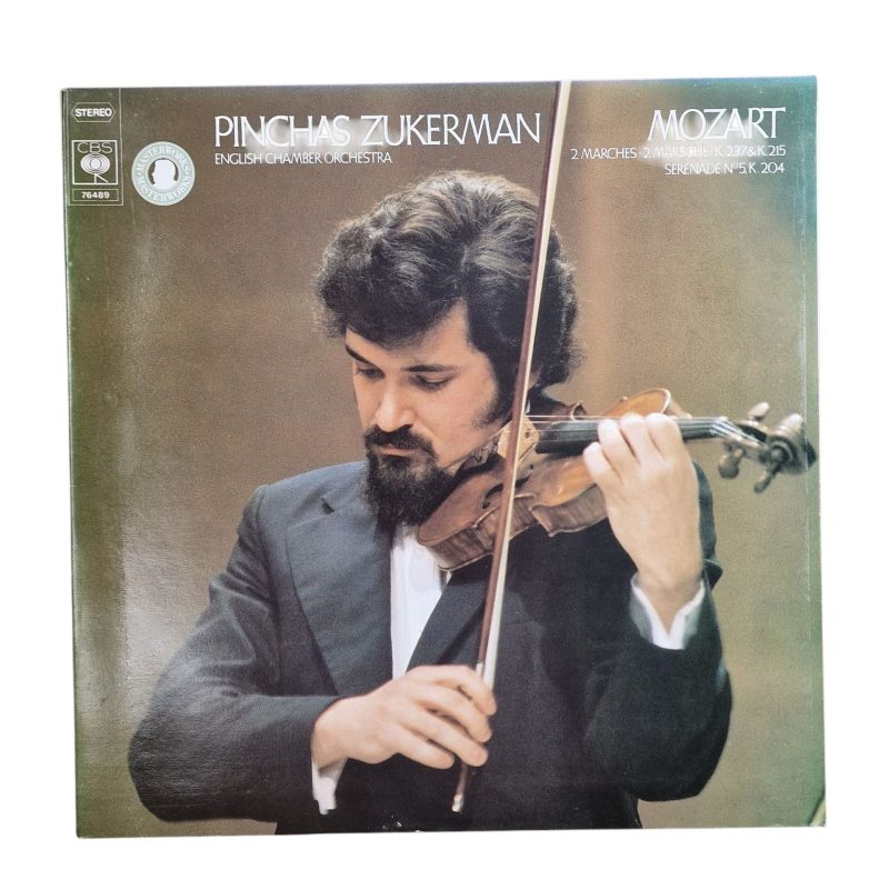 Mozart - Zukerman - English Chamber Orchestra – 2 Marches : K.237 & K.215 - Serenade N°5 K.204 (1976)