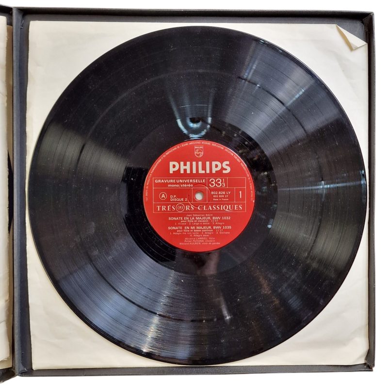 Larrieu - Puyana - Kuijken - Bach - Integrale des sonates pour flute (70s) Vinil Duplo