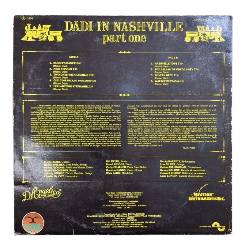 Marcel Dadi - Dadi´s Picking Lights Up Nashville Part One (1976)