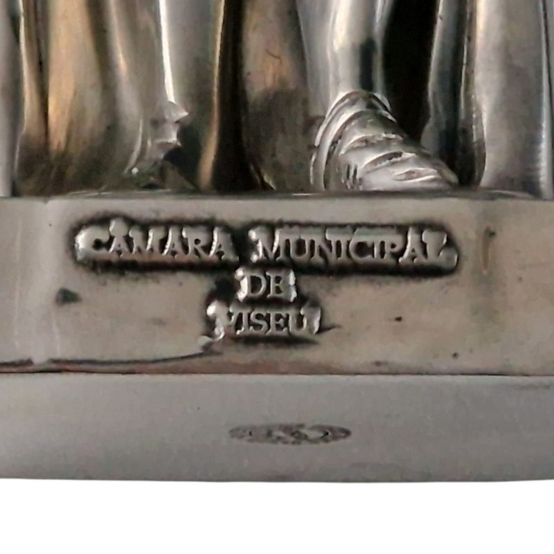 Estátua em Estanho D. Duarte I – Câmara Municipal de Viseu – Estanhos Finos Grão Vasco