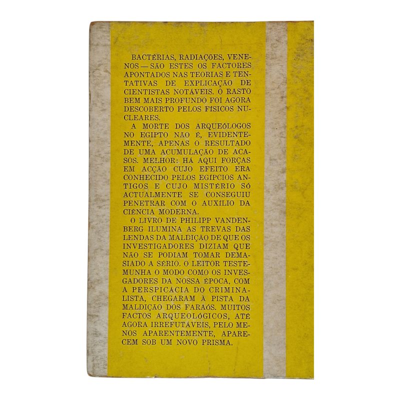 A Maldição dos Faraós - Philipp Vandenberg (1973)