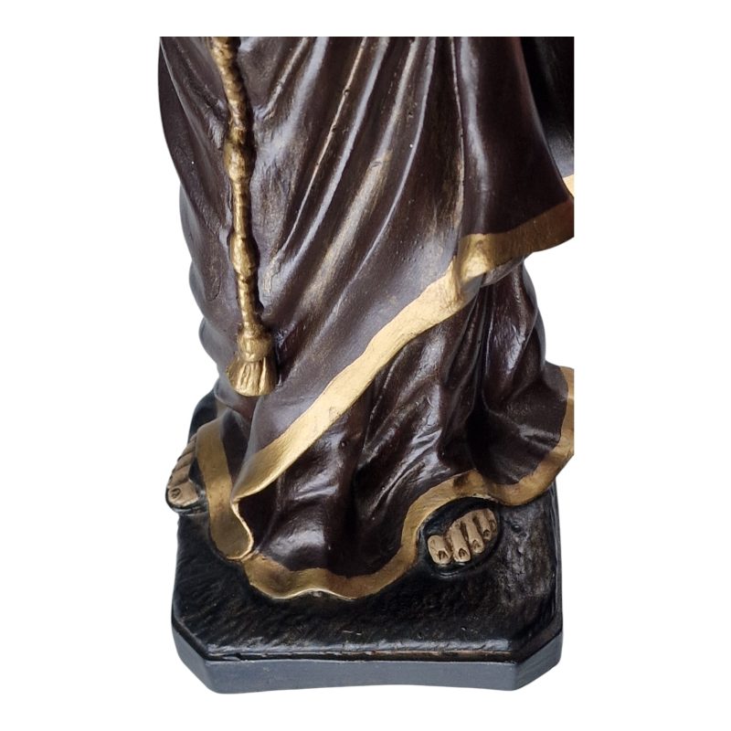 Santo António com o Menino Jesus em Marfinite Policromado – 40 cm