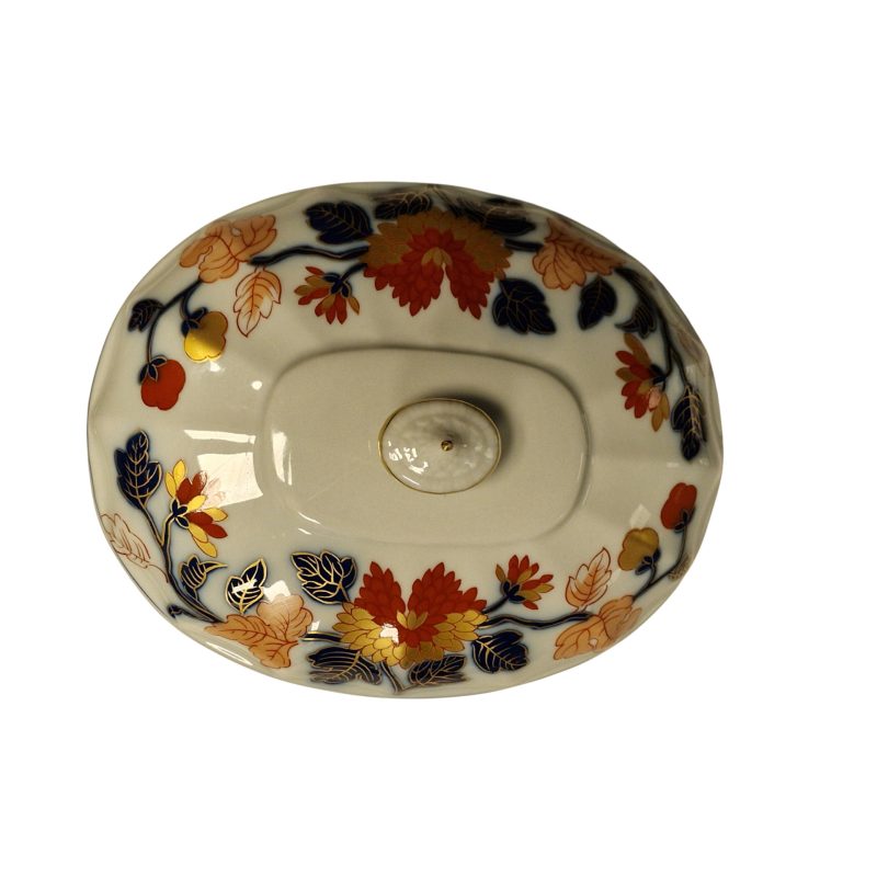 Caixa “Diogo” – Coleção Imari – Vista Alegre – Porcelana pintada à mão com ouro – 1980